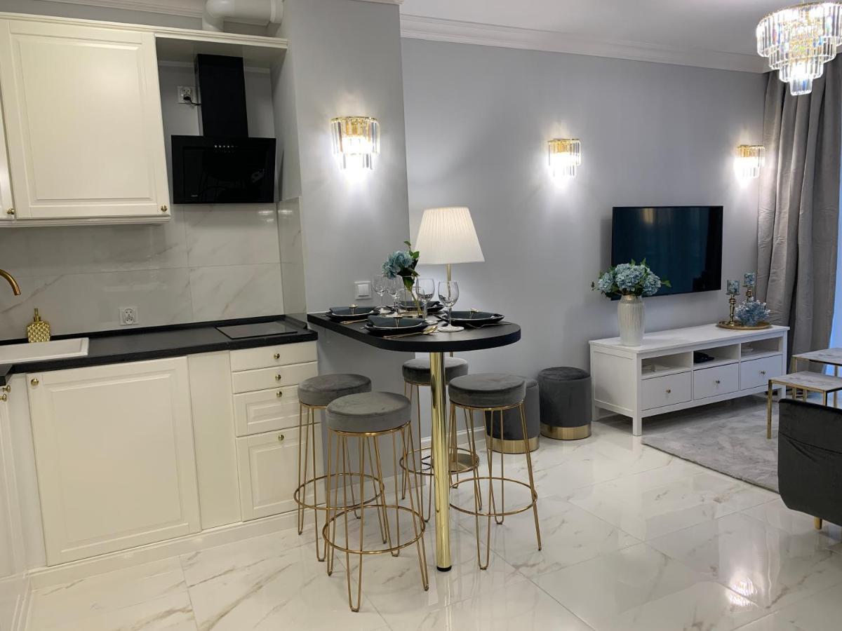 Hamptons Apartment Świnoujście Buitenkant foto